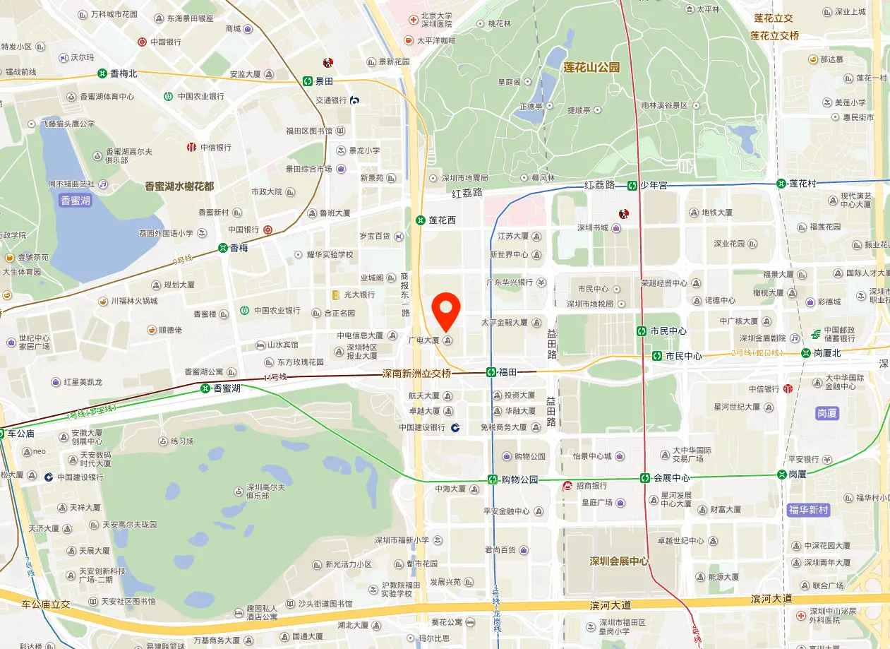 广电金融中心地图位置